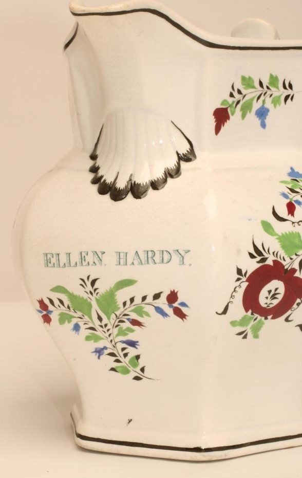 A DOCUMENTARY PEARLWARE JUG Image