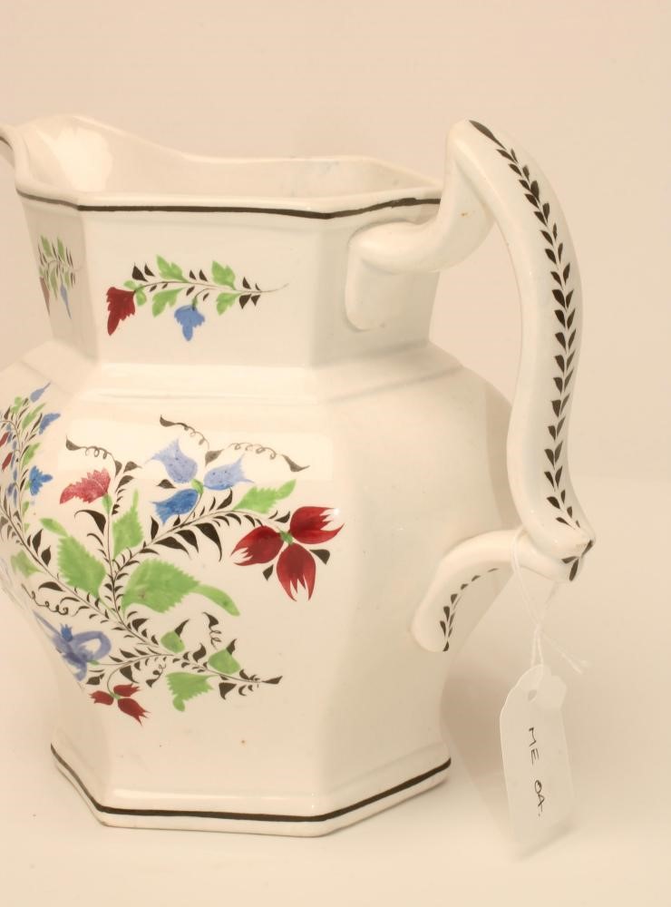 A DOCUMENTARY PEARLWARE JUG Image