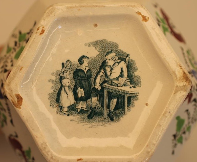 A DOCUMENTARY PEARLWARE JUG Image