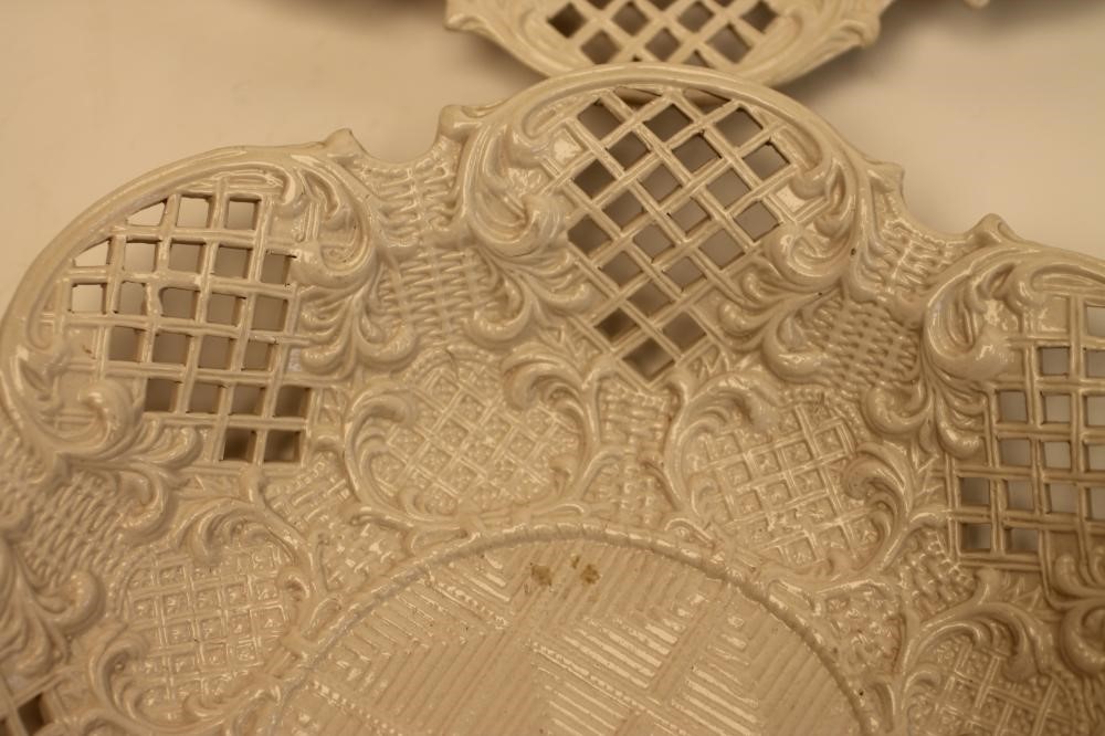 A PAIR OF SALTGLAZED DISHES Image