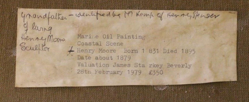 HENRY MOORE R.A. R.W.S. (1831-1895) Image