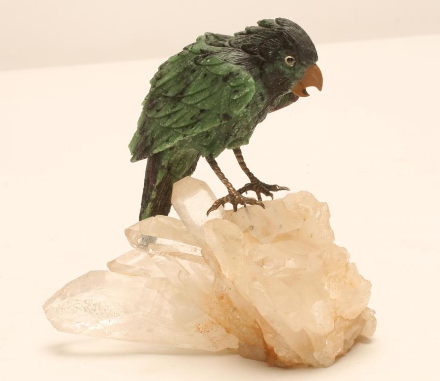 A JADEITE PARROT Image
