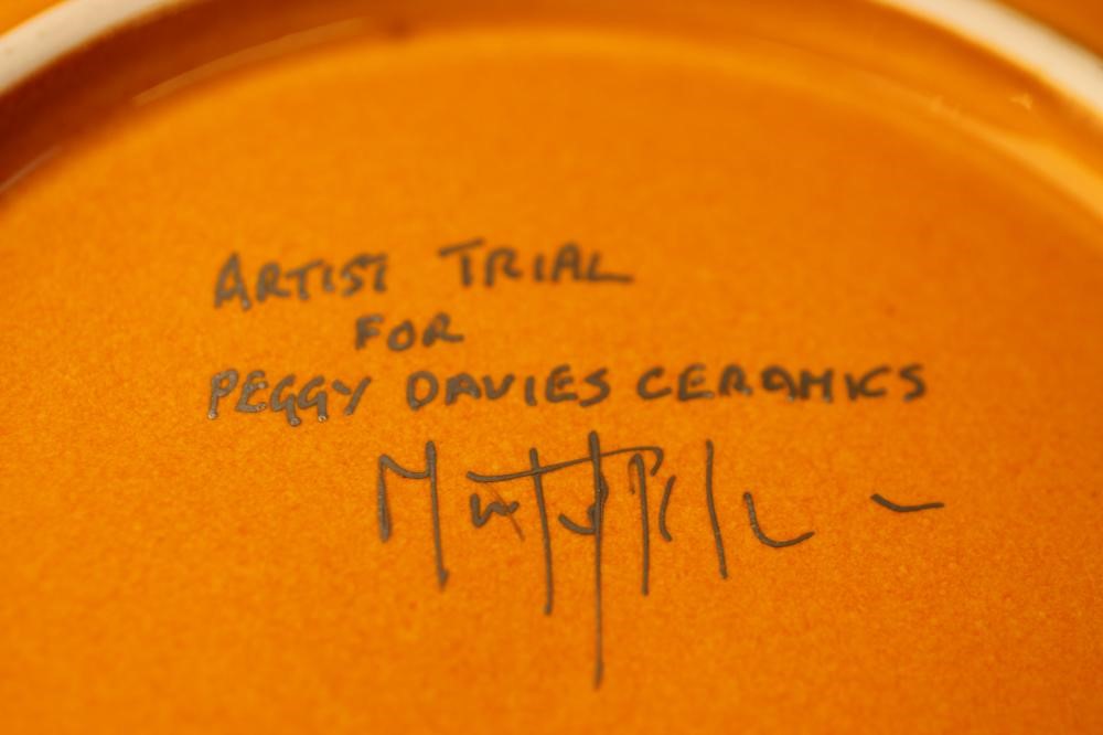 A POOLE POTTERY AEGEAN CHARGER Image