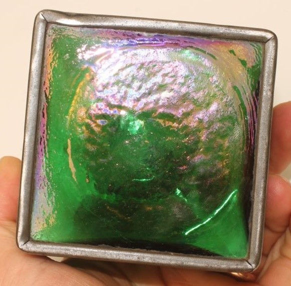 AN ART NOUVEAU INKWELL Image