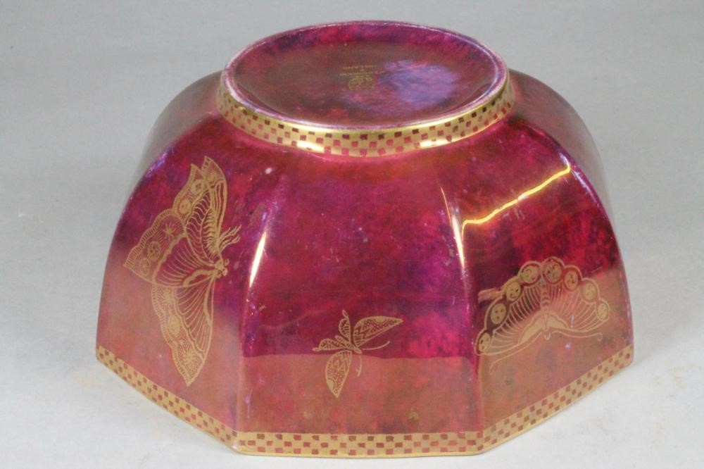 A WEDGWOOD 'BUTTERFLY LUSTRE' BOWL Image