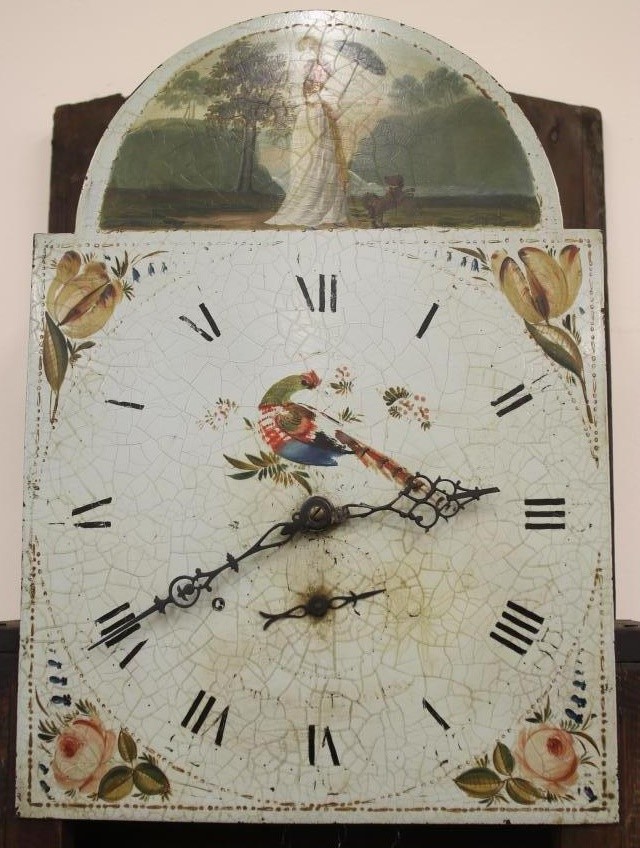 A MAHOGANY LONGCASE signed Pattinson Image