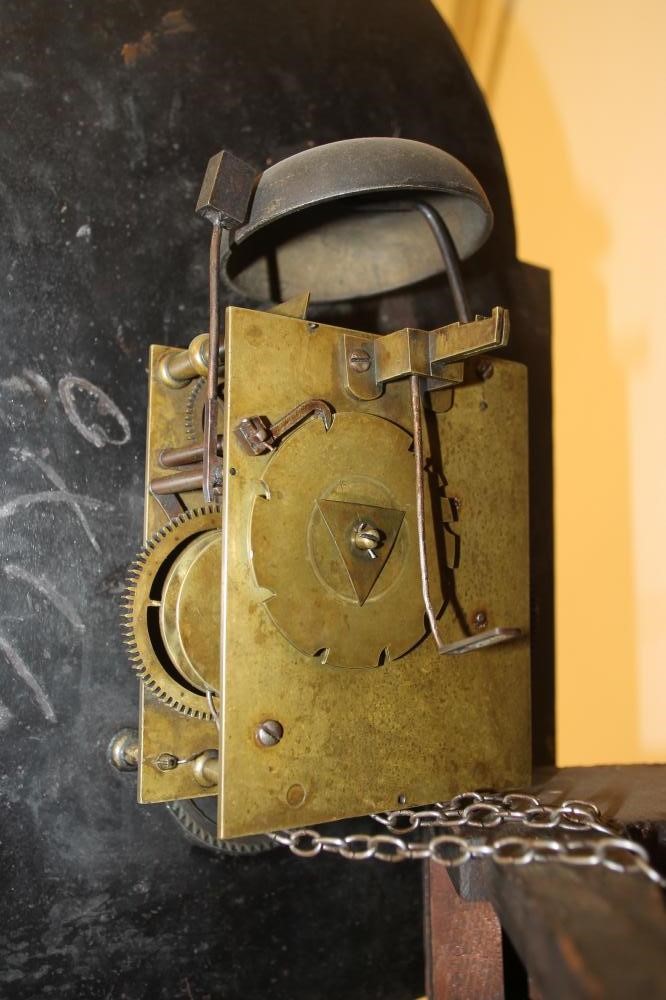 A MAHOGANY LONGCASE signed Pattinson Image