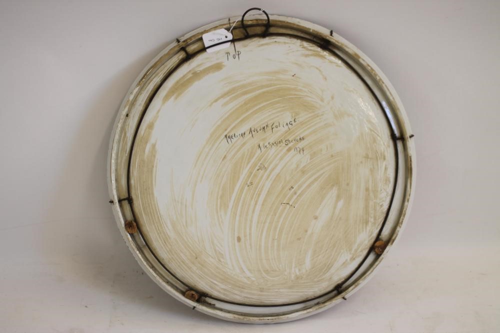 A BELLEEK EARTHENWARE PLAQUE Image