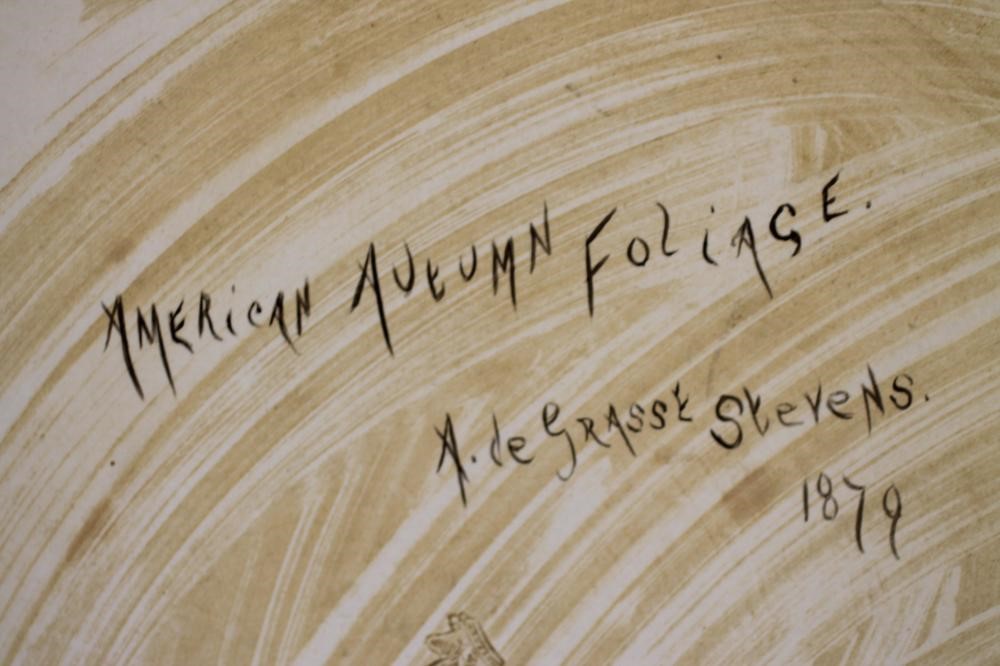 A BELLEEK EARTHENWARE PLAQUE Image