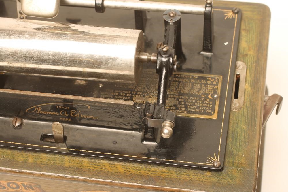 AN EDISON STANDARD PHONOGRAPH Image