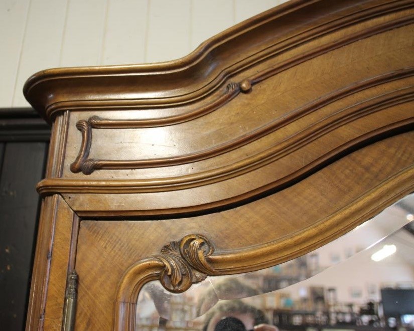 A FRENCH WALNUT ARMOIRE Image