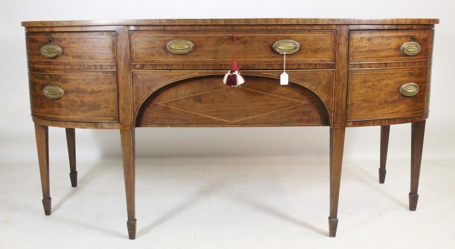 A GEORGIAN MAHOGANY SIDEBOARD Image