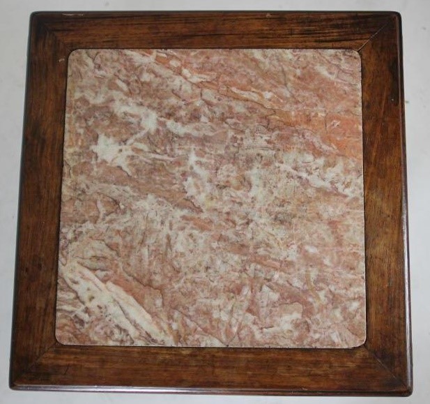 A CHINESE PADOUK WOOD JARDINIERE STAND Image