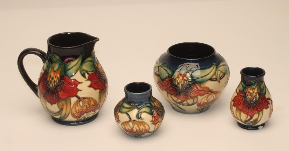 A COLLECTION OF MOORCROFT POTTERY Image