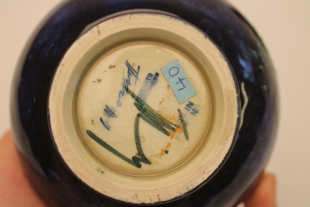 TWO MOORCROFT POTTERY SMALL VASES Image