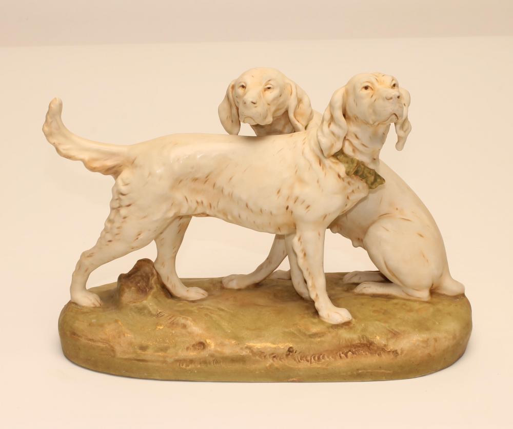 A ROYAL DUX BISQUE PORCELAIN MODEL Image