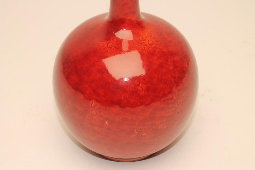 A BURMANTOFTS "FAIENCE" BOTTLE VASE Image