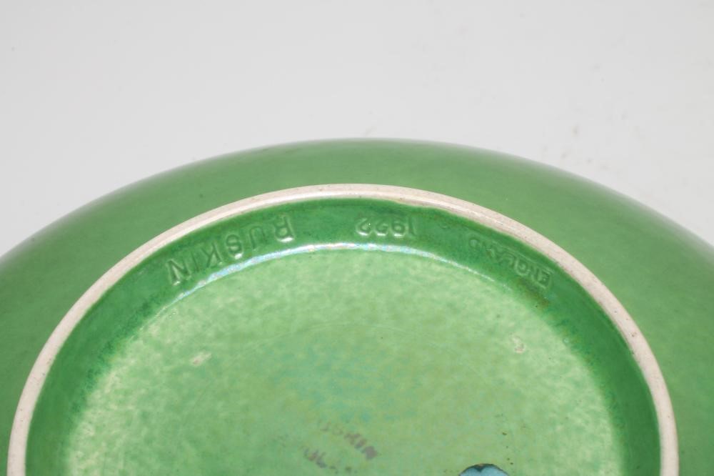 A RUSKIN PORCELAIN BOWL Image