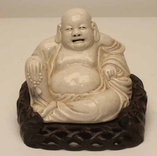 A BLANC DE CHINE FIGURE OF PUTAI Image