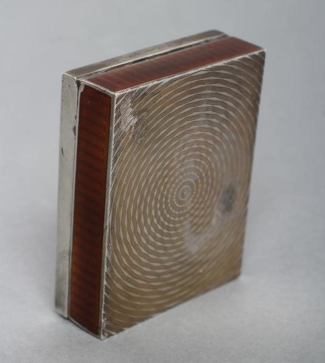 AN AUSTRO-HUNGARIAN SILVER DRESSING TABLE BOX Image