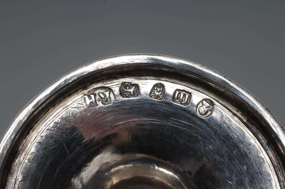 A GEORGE III VASE SHAPED SILVER MUFFINEER Image