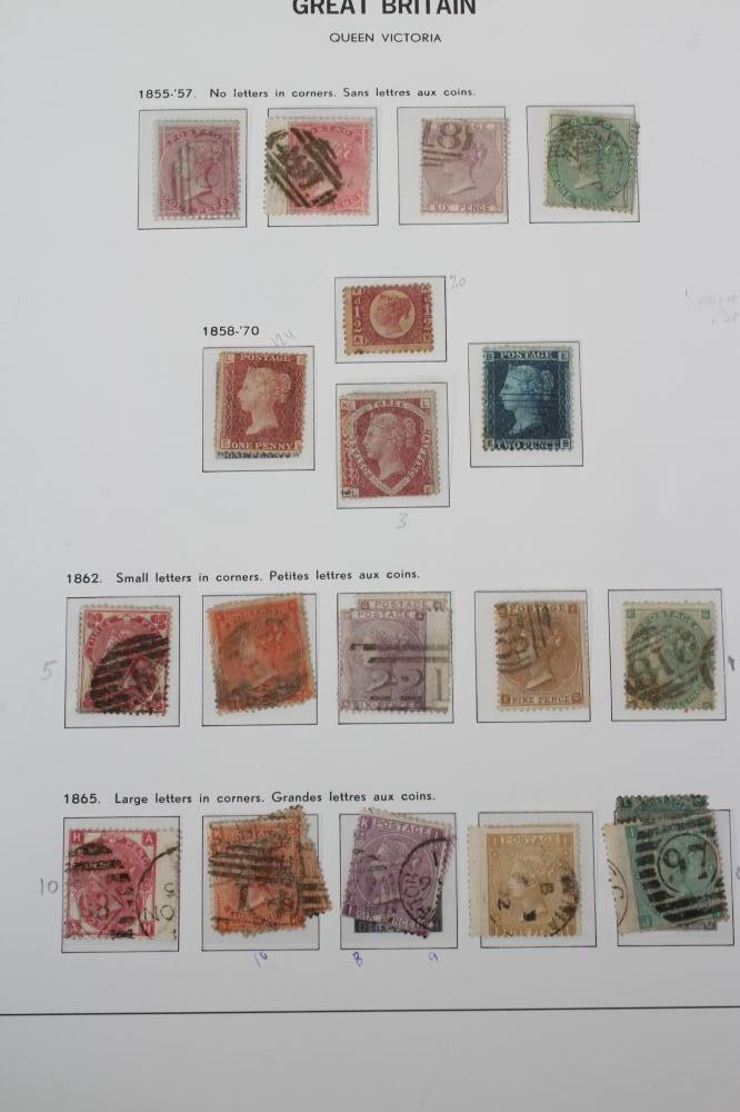 GREAT BRITAIN RESIDUAL COLLECTION IN PRINTED ALBUM Image