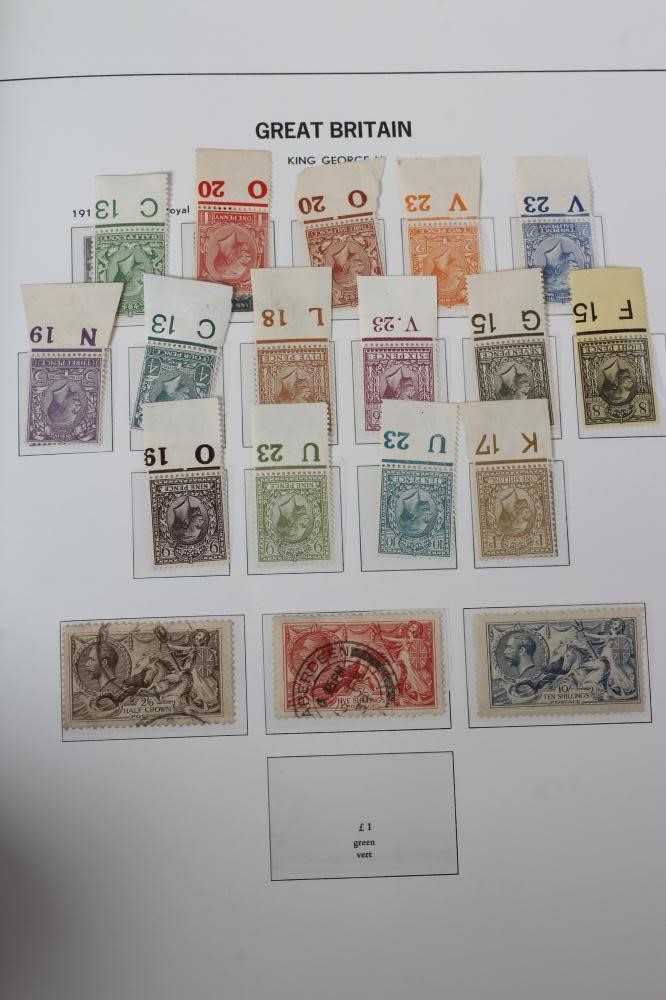 GREAT BRITAIN RESIDUAL COLLECTION IN PRINTED ALBUM Image