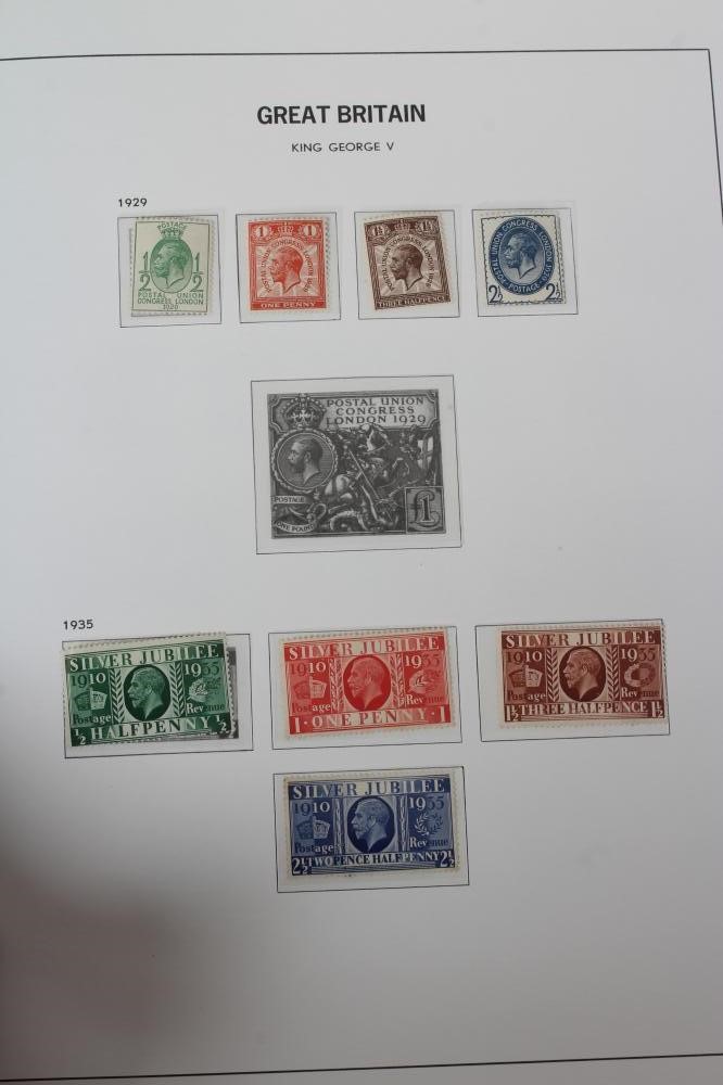 GREAT BRITAIN RESIDUAL COLLECTION IN PRINTED ALBUM Image