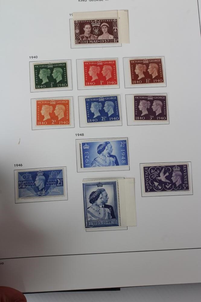 GREAT BRITAIN RESIDUAL COLLECTION IN PRINTED ALBUM Image