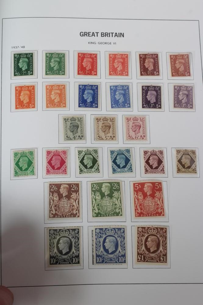 GREAT BRITAIN RESIDUAL COLLECTION IN PRINTED ALBUM Image