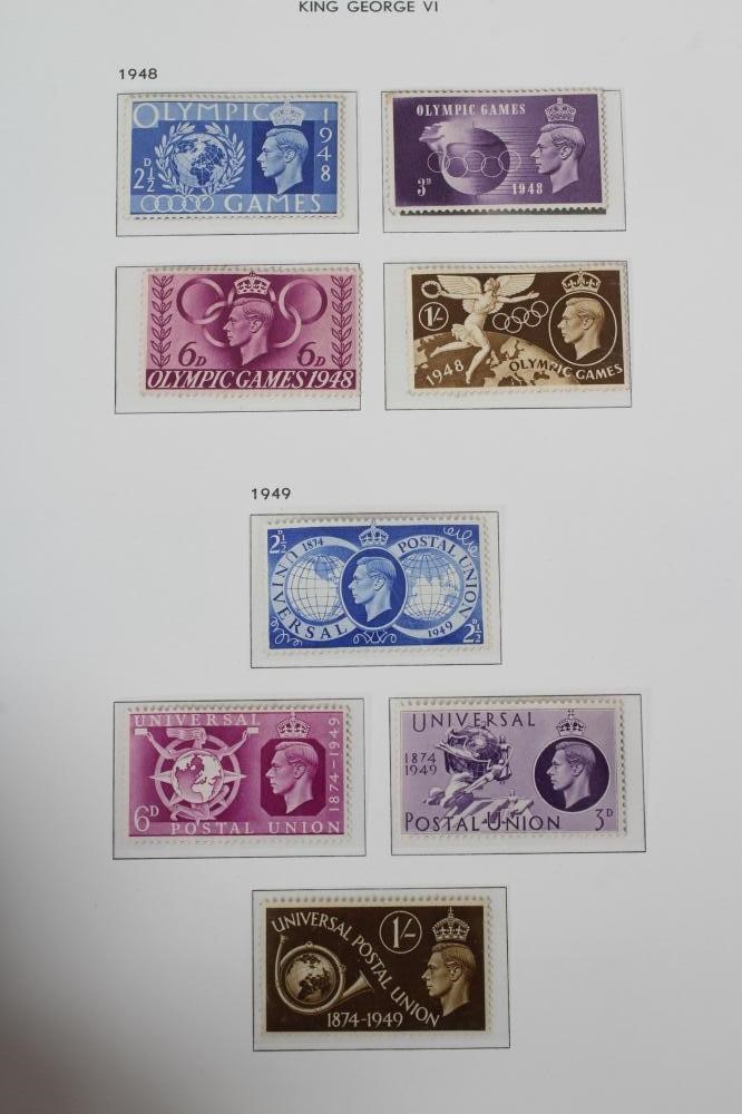 GREAT BRITAIN RESIDUAL COLLECTION IN PRINTED ALBUM Image