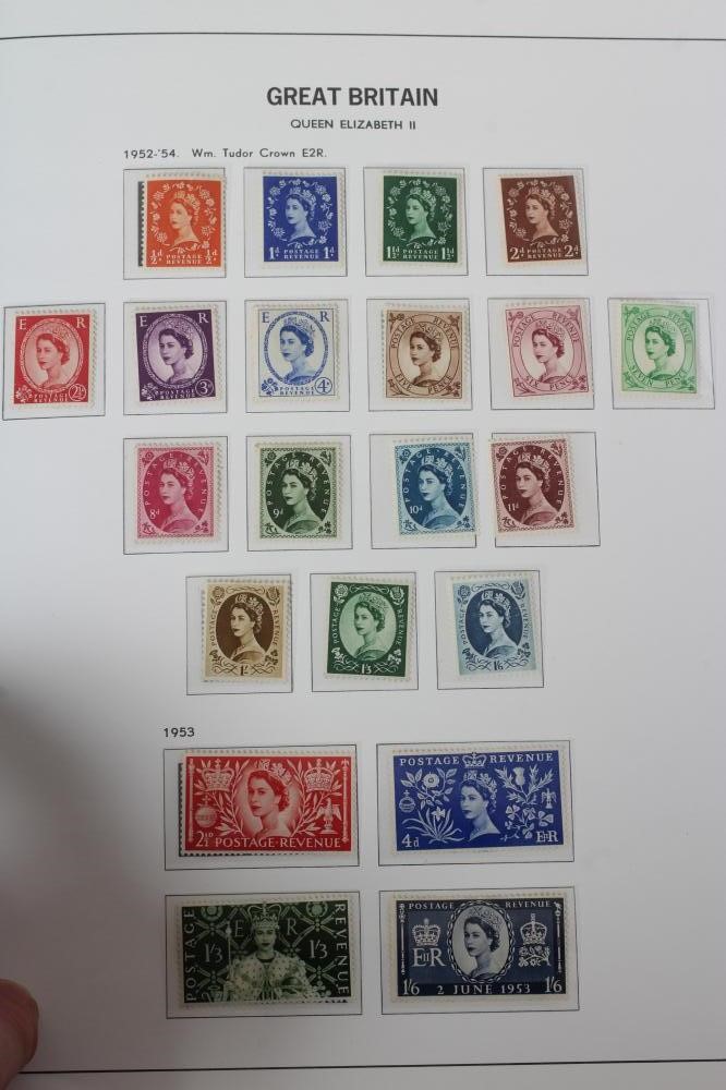 GREAT BRITAIN RESIDUAL COLLECTION IN PRINTED ALBUM Image