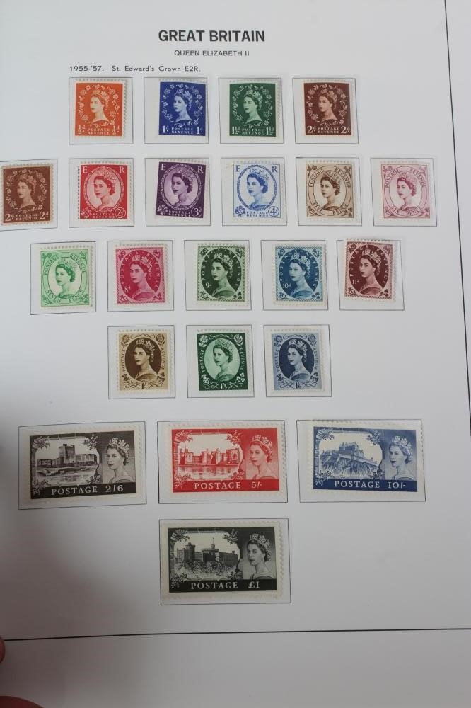 GREAT BRITAIN RESIDUAL COLLECTION IN PRINTED ALBUM Image