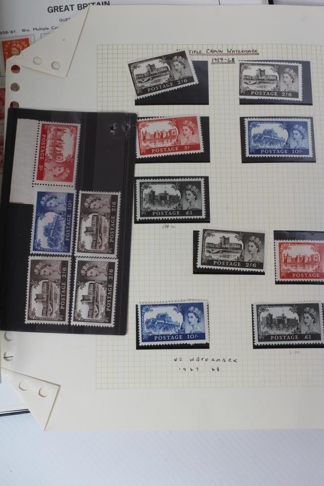 GREAT BRITAIN RESIDUAL COLLECTION IN PRINTED ALBUM Image