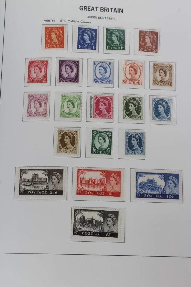 GREAT BRITAIN RESIDUAL COLLECTION IN PRINTED ALBUM Image