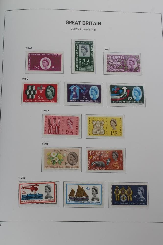 GREAT BRITAIN RESIDUAL COLLECTION IN PRINTED ALBUM Image