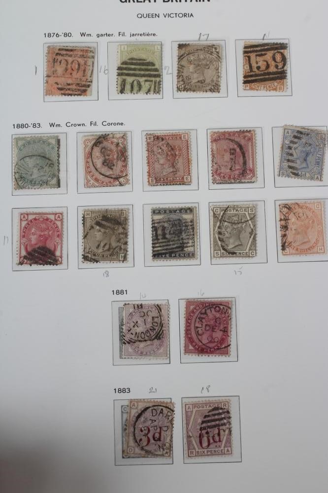 GREAT BRITAIN RESIDUAL COLLECTION IN PRINTED ALBUM Image