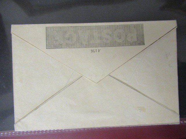 A SPARSE GB COLLECTION but including interesting Molready Envelopes and two Penny Blacks on piece Image