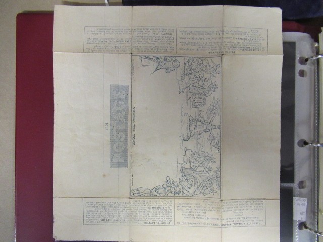 A SPARSE GB COLLECTION but including interesting Molready Envelopes and two Penny Blacks on piece Image