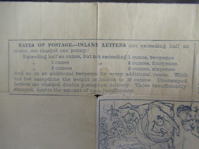 A SPARSE GB COLLECTION but including interesting Molready Envelopes and two Penny Blacks on piece Image