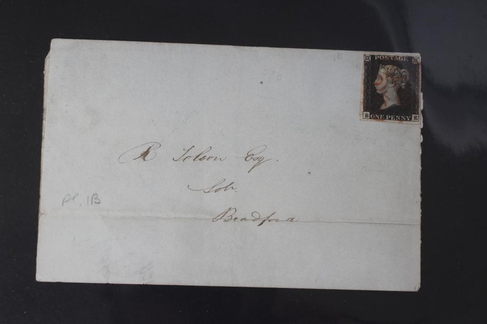 A SPARSE GB COLLECTION but including interesting Molready Envelopes and two Penny Blacks on piece Image