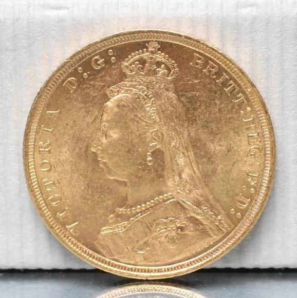 A VICTORIA JH GOLD SOVEREIGN Image