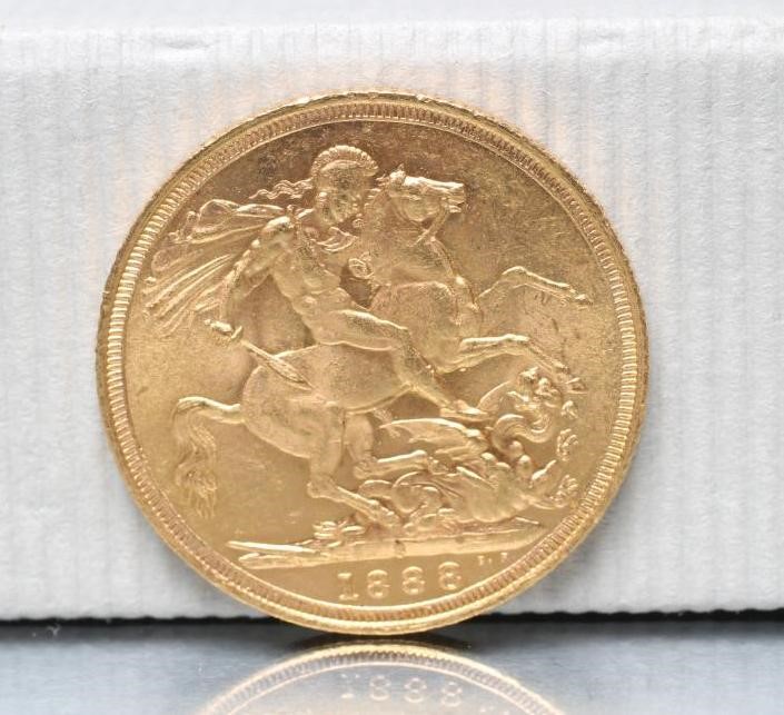 A VICTORIA JH GOLD SOVEREIGN Image