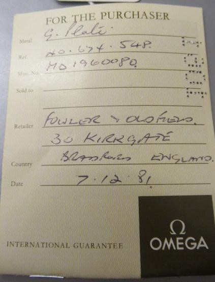 A GENTLEMAN'S GOLD PLATED OMEGA SEAMASTER QUARTZ WRISTWATCH Image