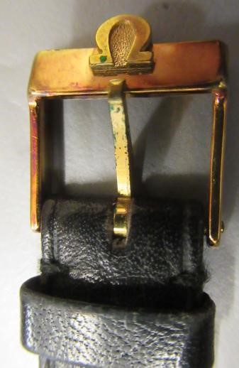 A GENTLEMAN'S GOLD PLATED OMEGA SEAMASTER QUARTZ WRISTWATCH Image