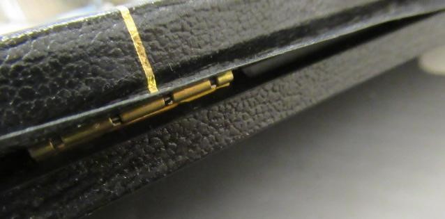 A LADY'S 18CT GOLD BAUME & MERCIER WRISTWATCH with blue ombre dial Image