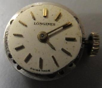 A LADY'S 9CT GOLD LONGINES WRISTWATCH Image