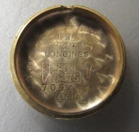 A LADY'S 9CT GOLD LONGINES WRISTWATCH Image