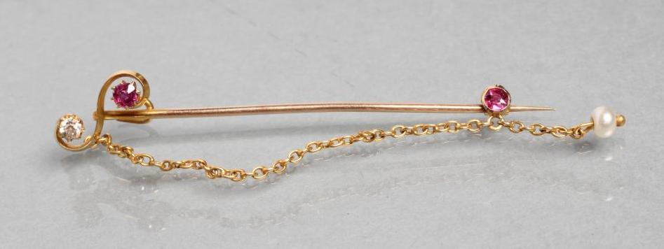 AN EDWARDIAN TIE PIN Image