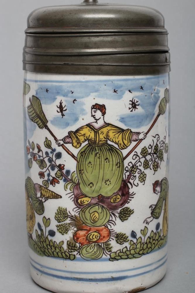 A GERMAN FAIENCE STEIN Image